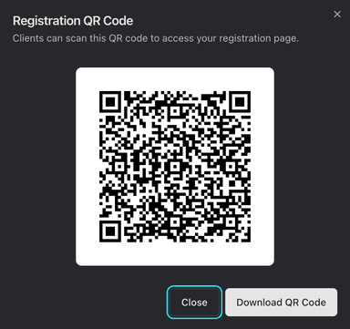 Onboarding QR Code